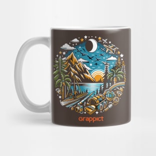 Outdoor adventure activity Mug